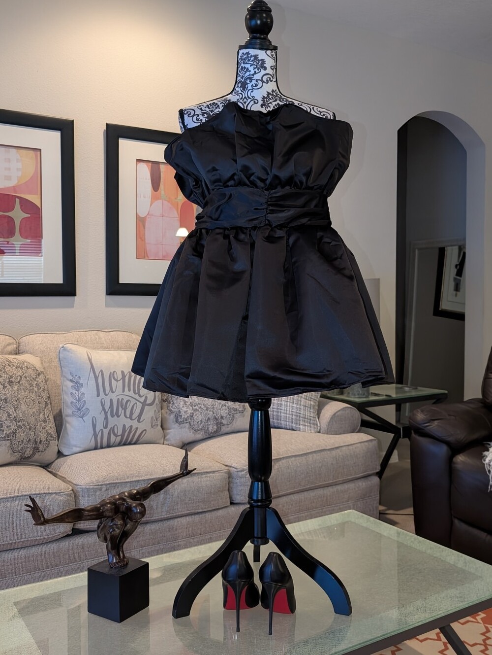 Classic Black Party Dress